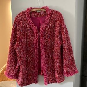 Pink multi color size 22 jacket
